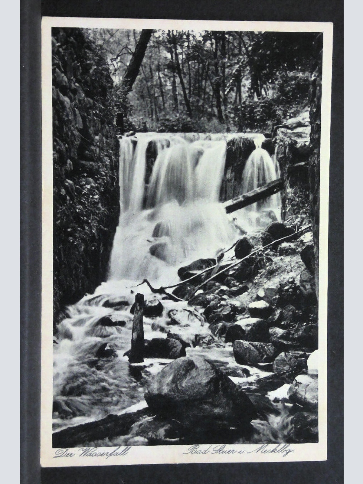 Wasserfall Bad Stuer in Mecklenburg 180286 jw J