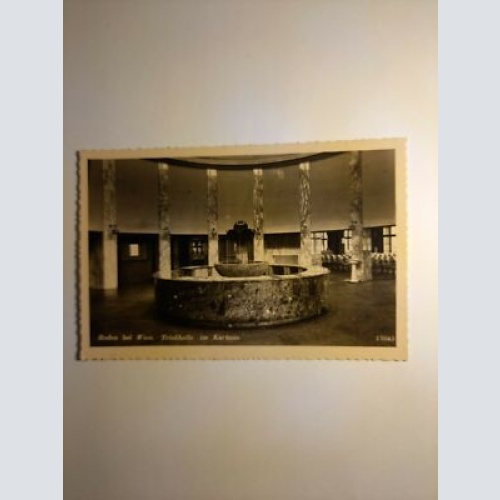 Baden bei Wien, Trinkhalle im Kuehaus 140371 GR ShNö