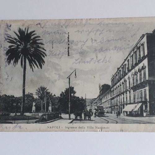 Napoli - Ingresso della Villa Nazionale.20314