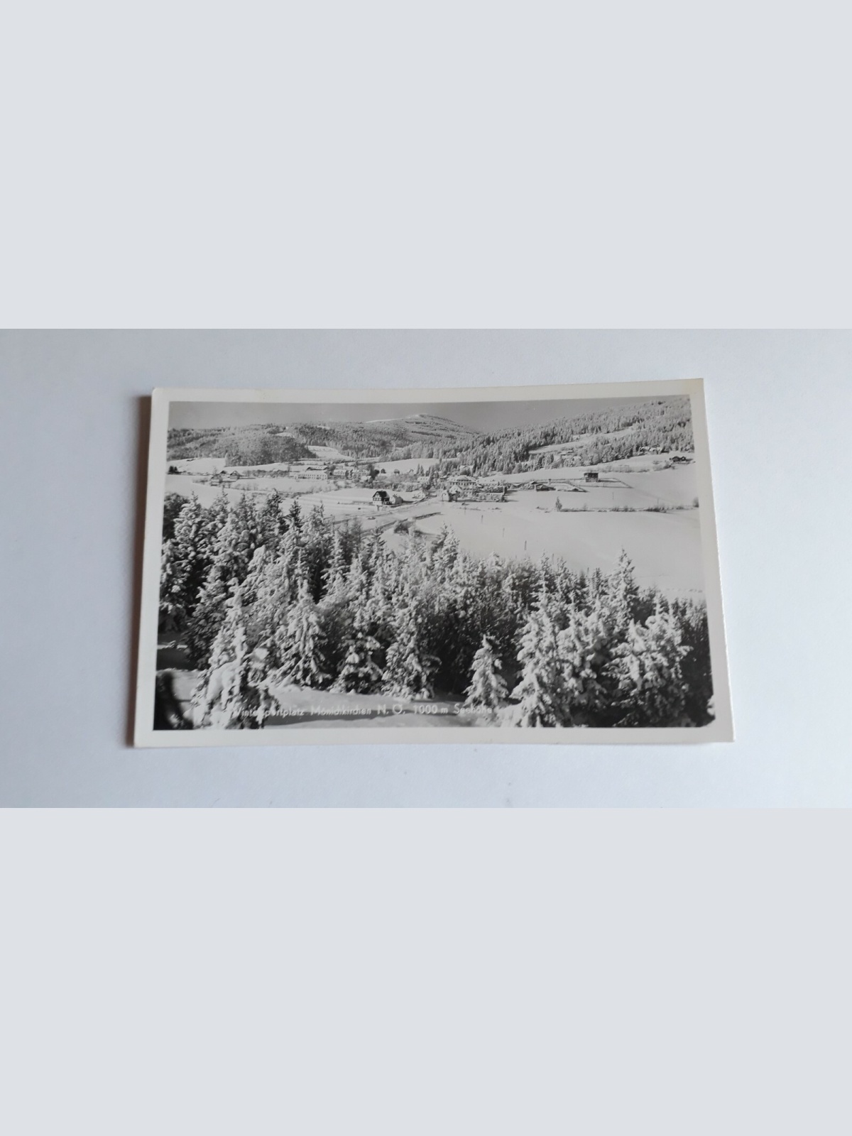 Wintersportplatz Mönichkirchen N.Ö. 1000m Seehöhe.20269 ShNö