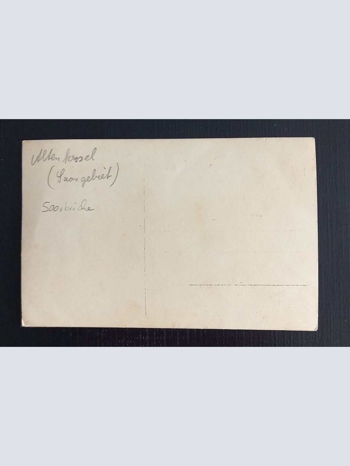 Saarbrücken Saargebiet 650157 G