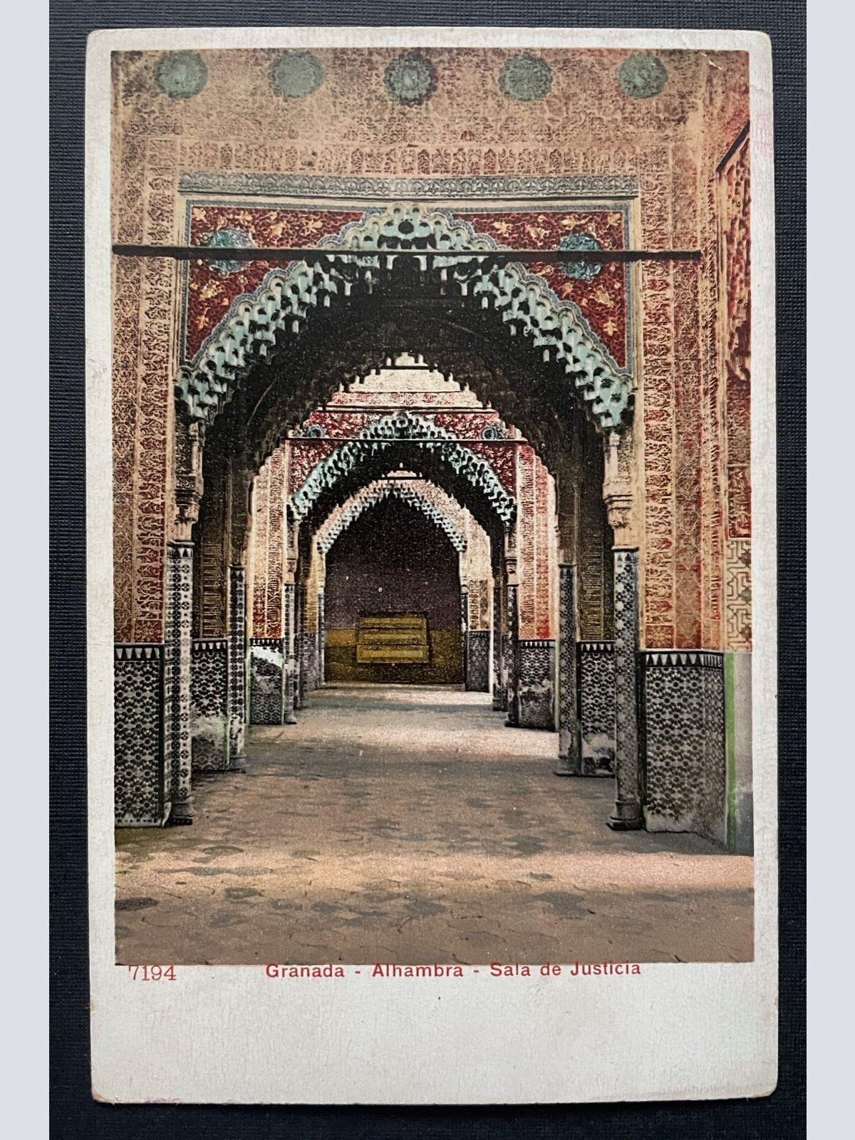 Granada Alhambra Sala de Justicia Gerichtssaal Gebäude Spanien 401025 TH A