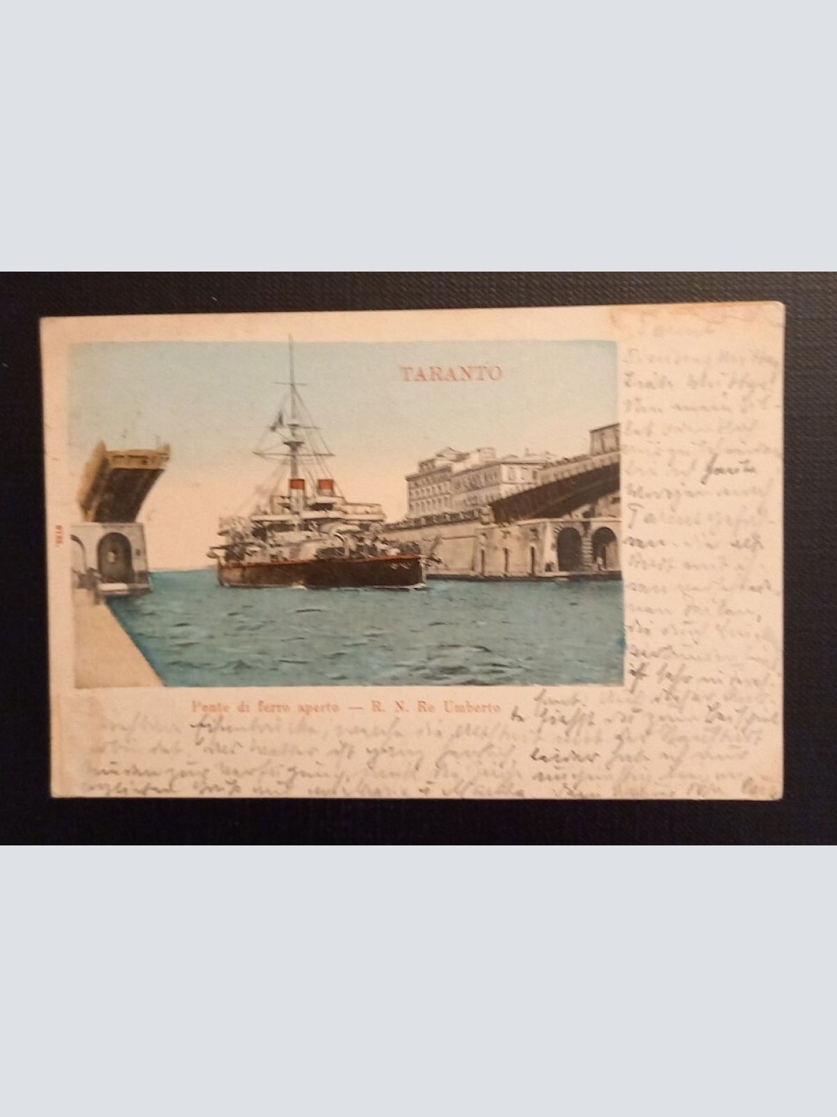 Taranto Ponte di Ferro Aperto 800029 Ga E