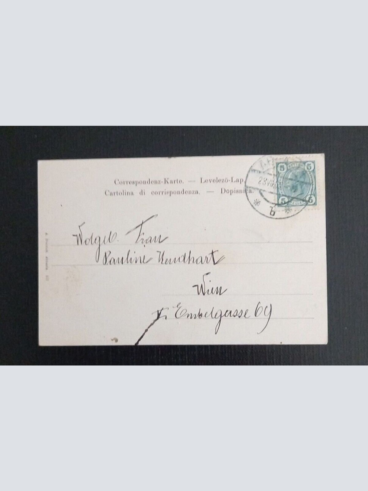 Ansichtskarte Abbazia Villa Neptun 800081 Ga E