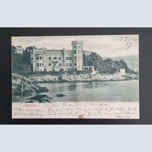 Ansichtskarte Abbazia Villa Neptun 800081 Ga E