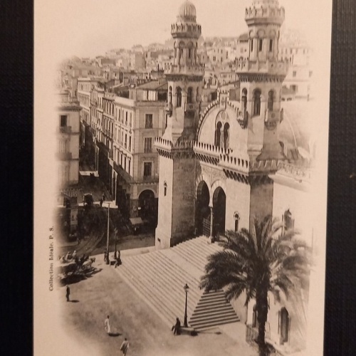 N 107 Alger La Cathedrale Et La Rue De La Lyre 800040 Ga E