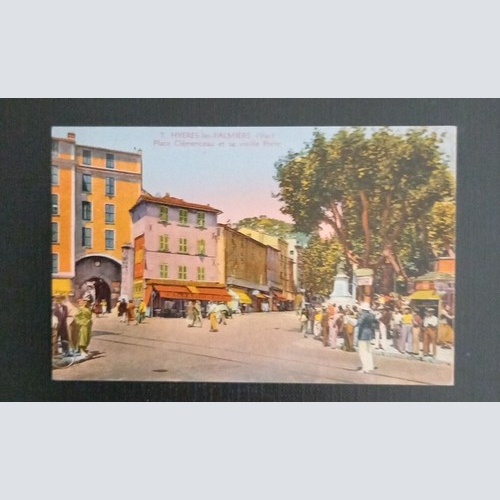 Heeres Les Palmiers Place Clemenceau et sa vieilie Porte 800084 Ga E