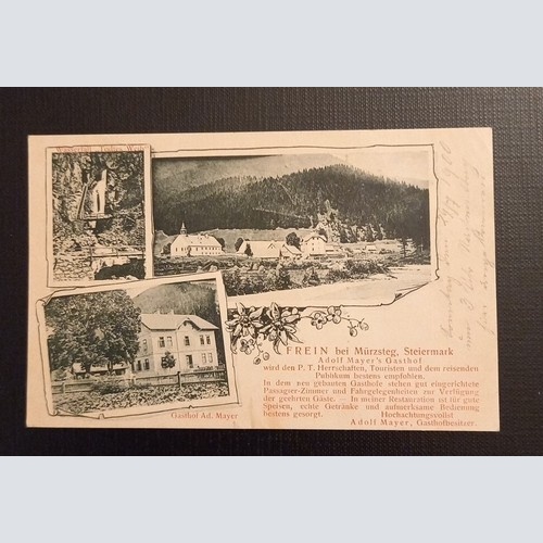 Frein Bei Mürzsteg Steiermark 800058 Ga ShSt