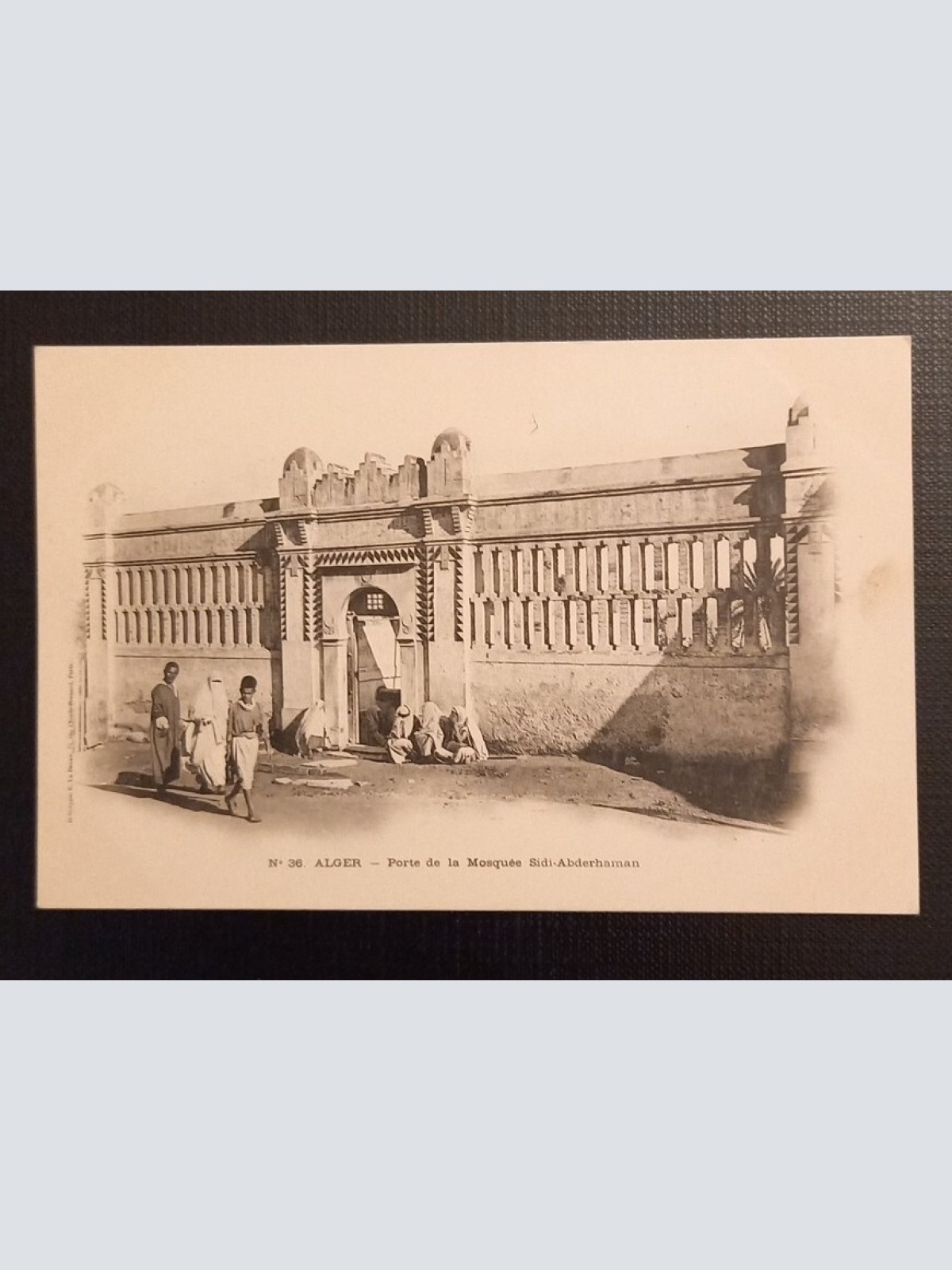 N 36 Alger Porte De La Mosquee Sidi Abderhaman 800043 Ga