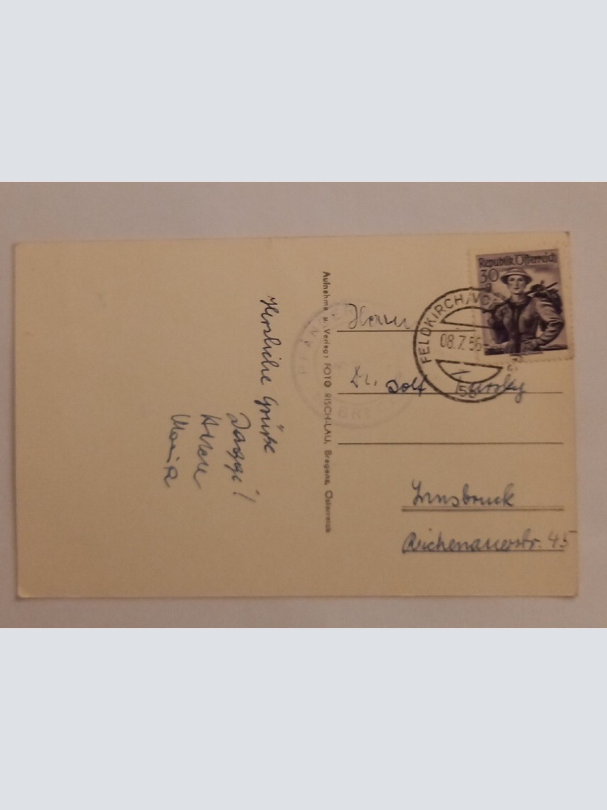 Alt Bregenz m.Pfänderbahn  Österreich 600023A gr D