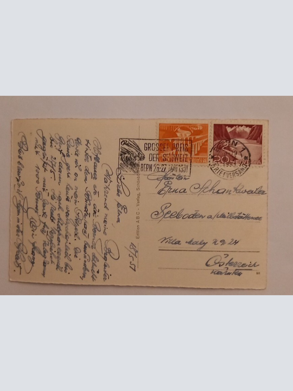 Bern Schweiz 600028A gr D