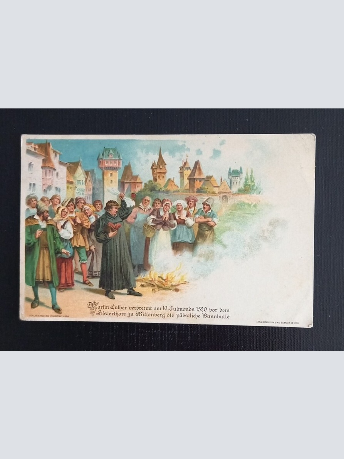 Martin Luther Elsterthore Zu Wittenberg 650132 G