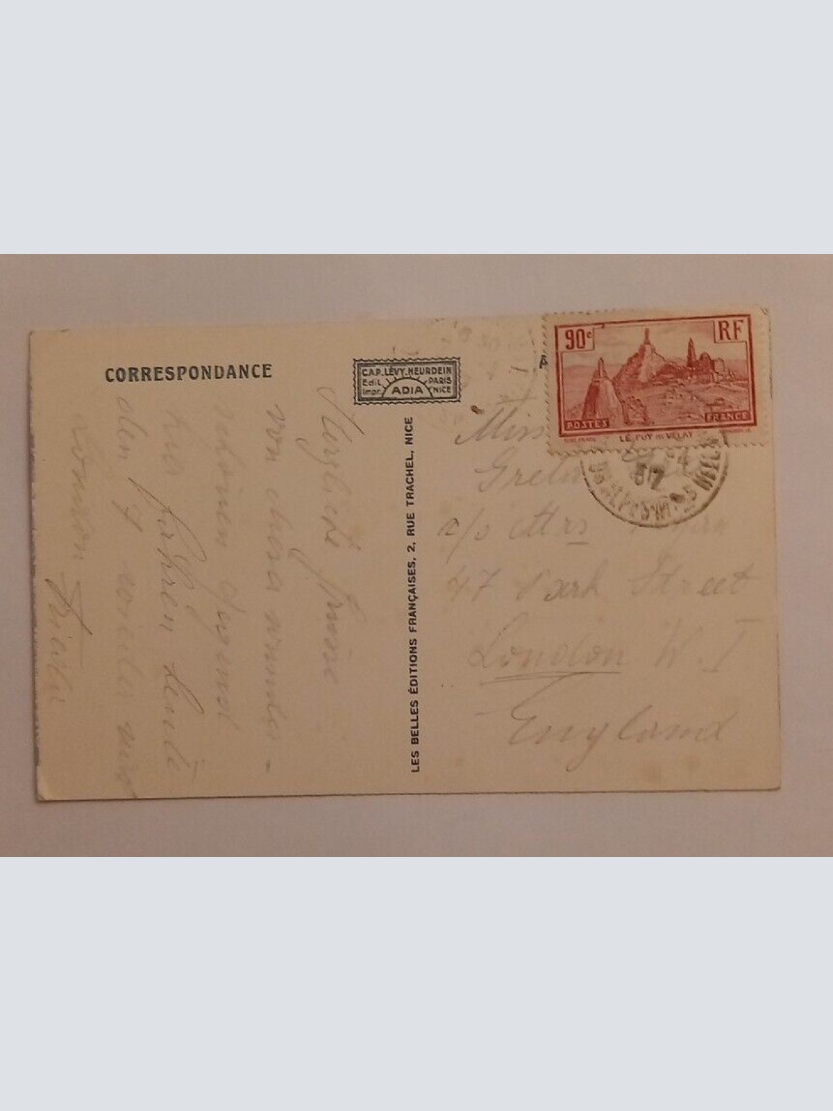 Menton Frankreich 600069A gr D