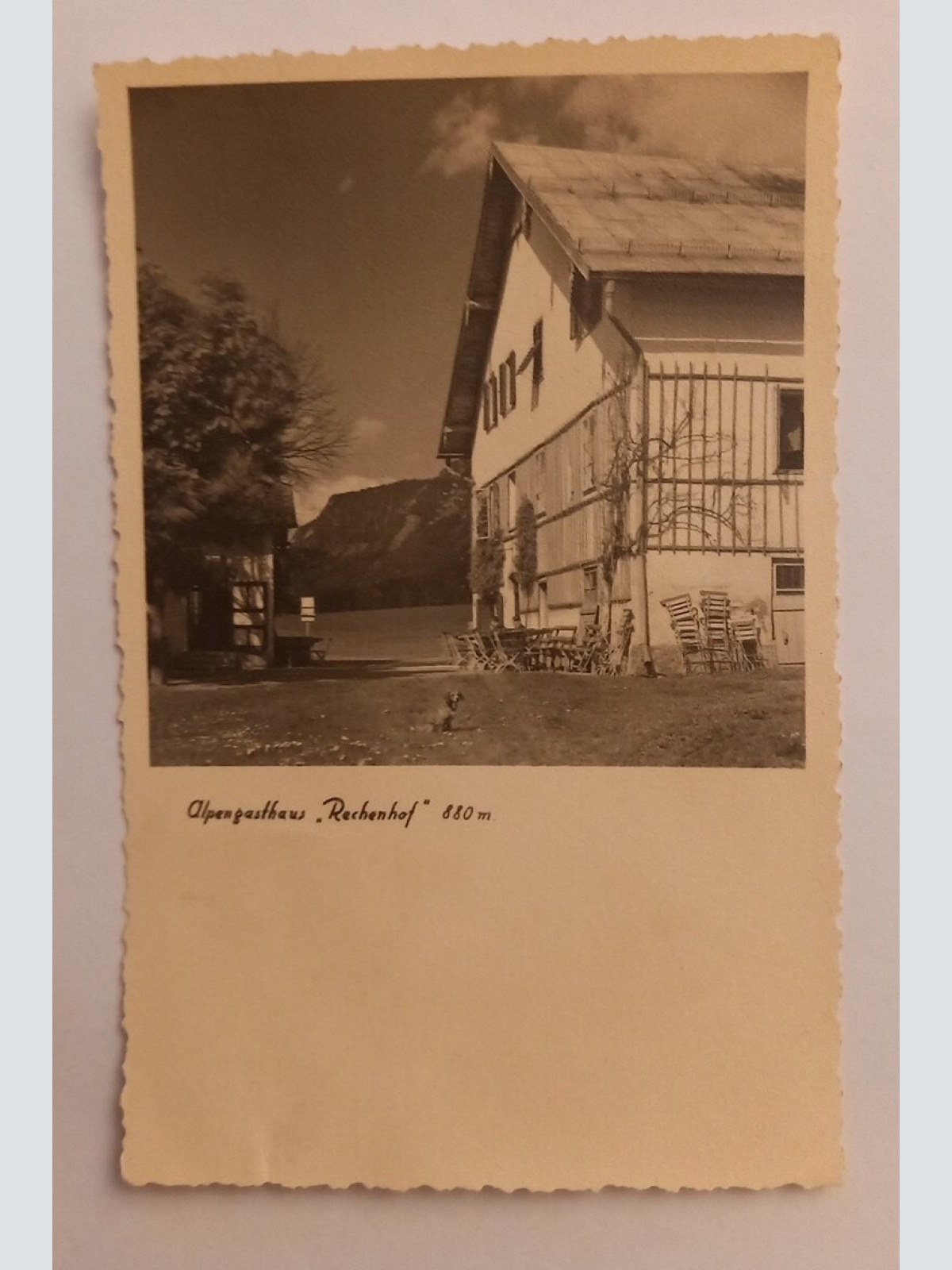 Alpengasthaus Rechenhof Österreich 600035A gr D