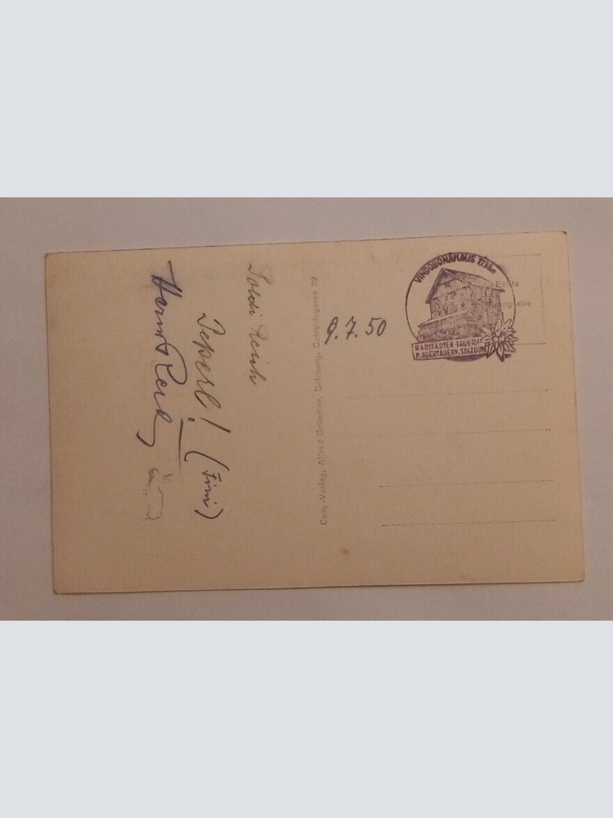 Vindobonahaus Radstädter Tauern Österreich 600036A gr D