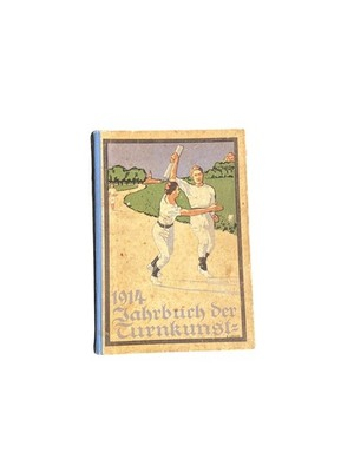 4621 JAHRBUCH DER TURNKUNST 1914. Mit Buchschmuck von H. Kappler, 263 Bildern, 4