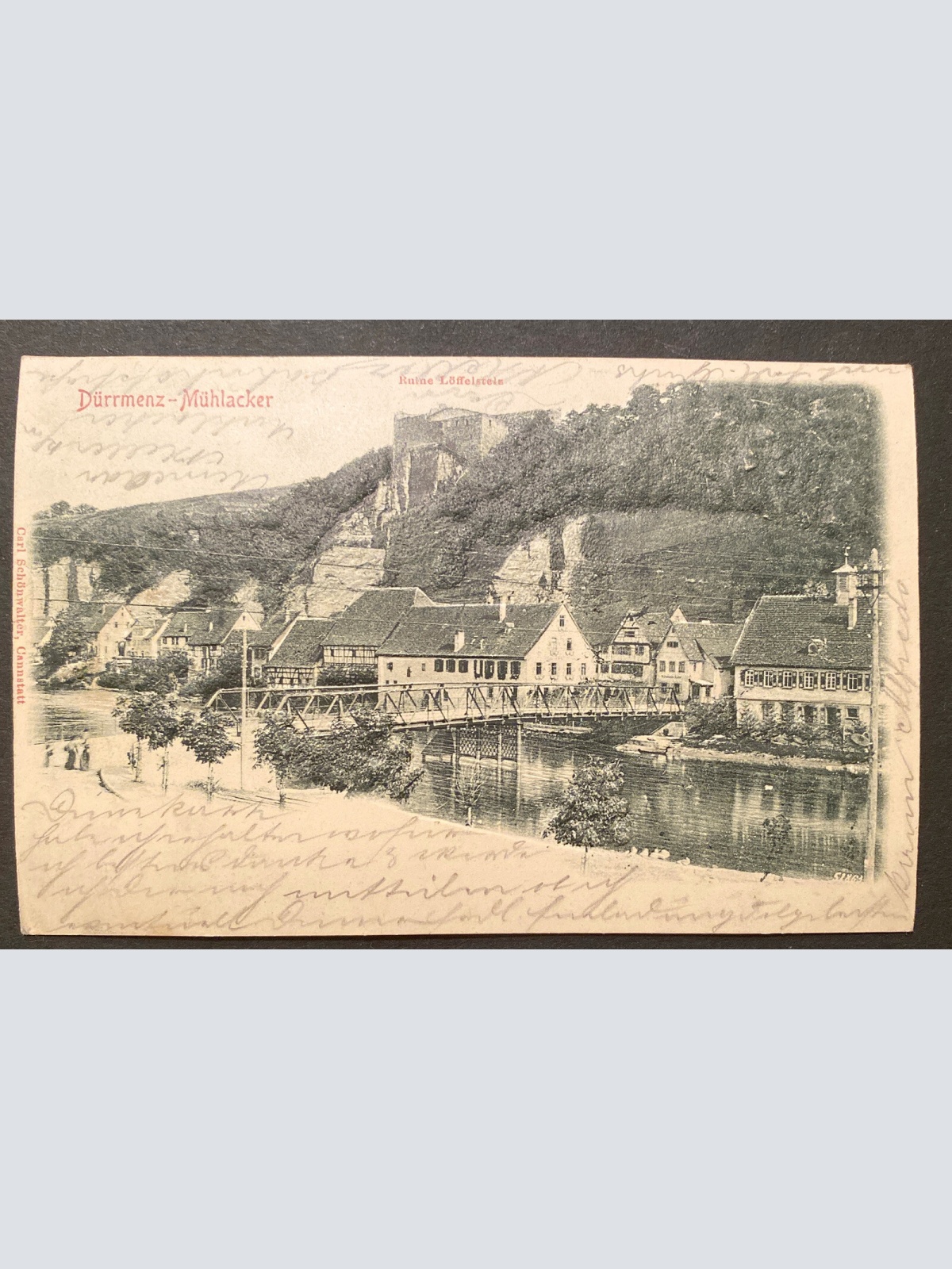 RAR - Dürrmenz Mühlacker Prägekarte 80225