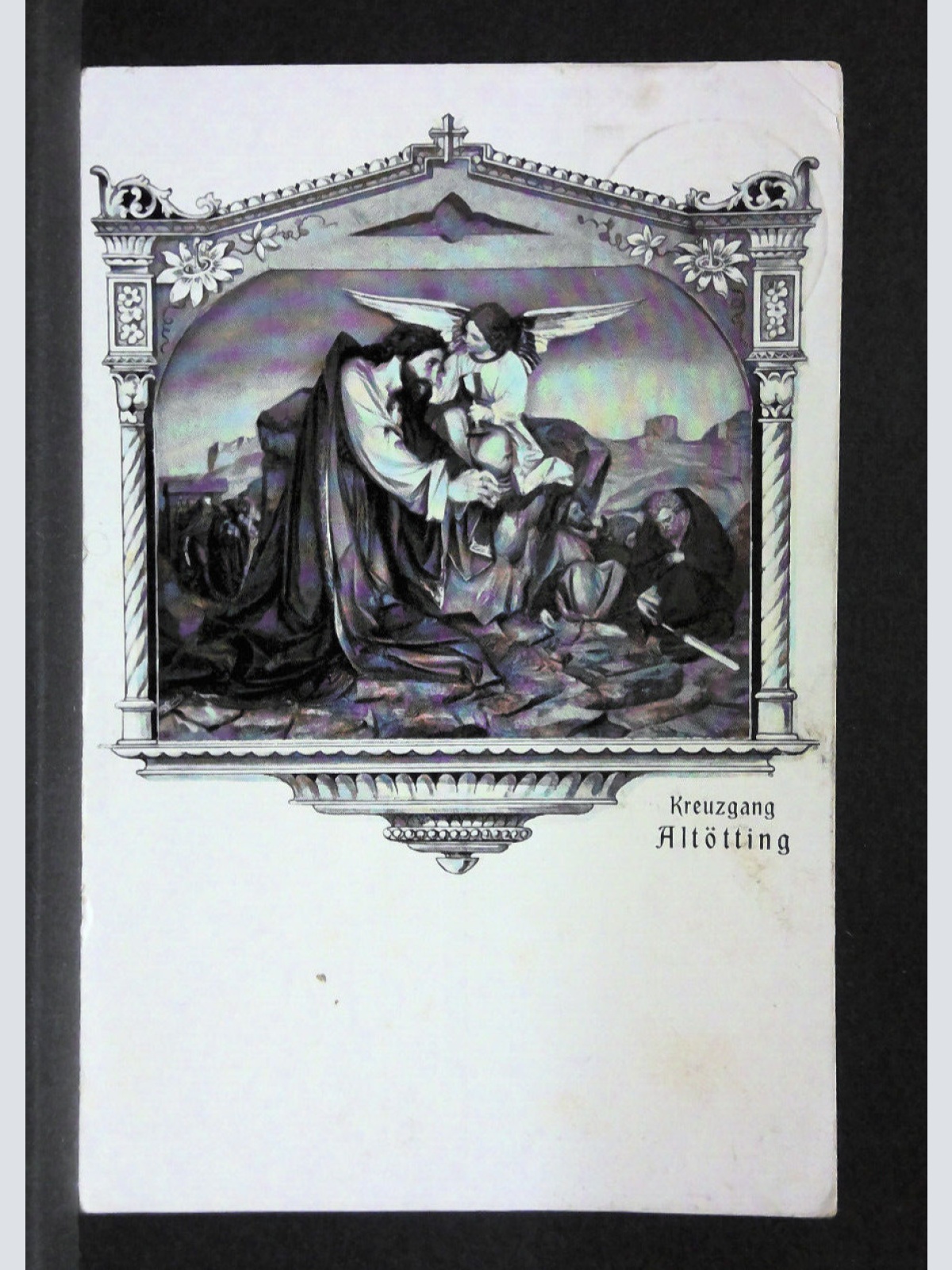 Kreuzgang Altötting Deutschland Engel Zeichnung JW165441