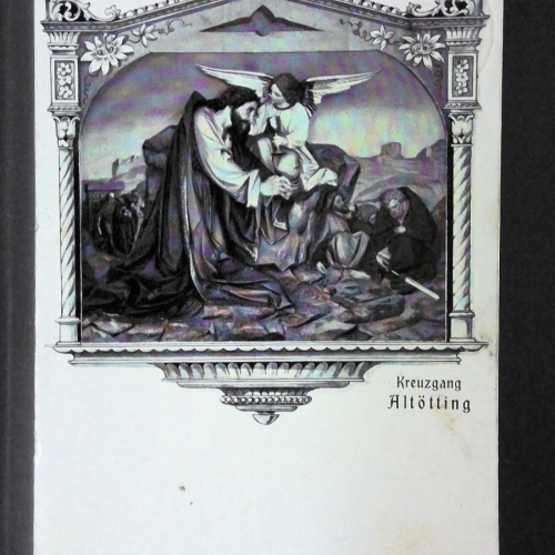 Kreuzgang Altötting Deutschland Engel Zeichnung JW165441