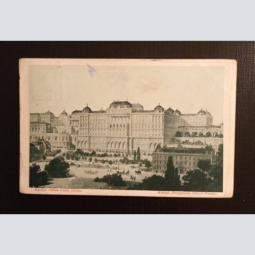 Königlicher Burgpalais Ofner Front 5291 G