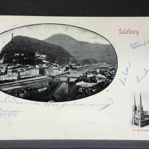 Salzburg Kapuzinerberg St Andeaskirche JW165608