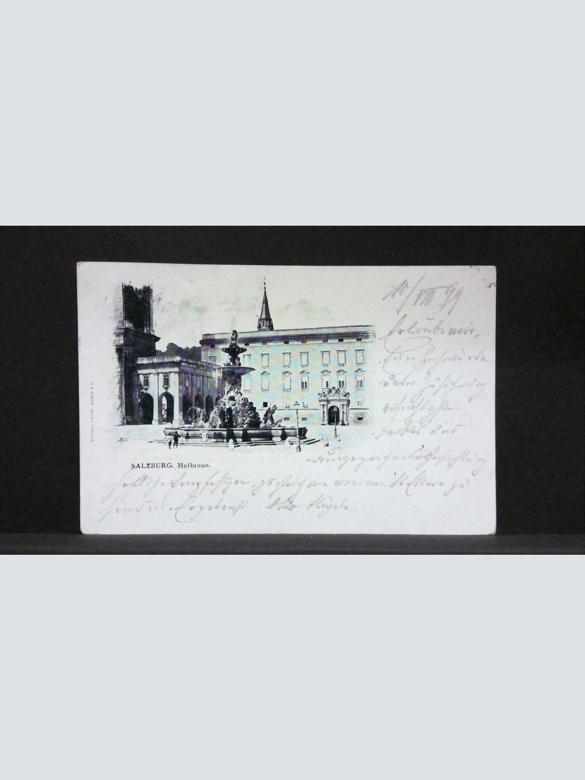 Salzburg Hofbrunn Residenzplatz JW74134