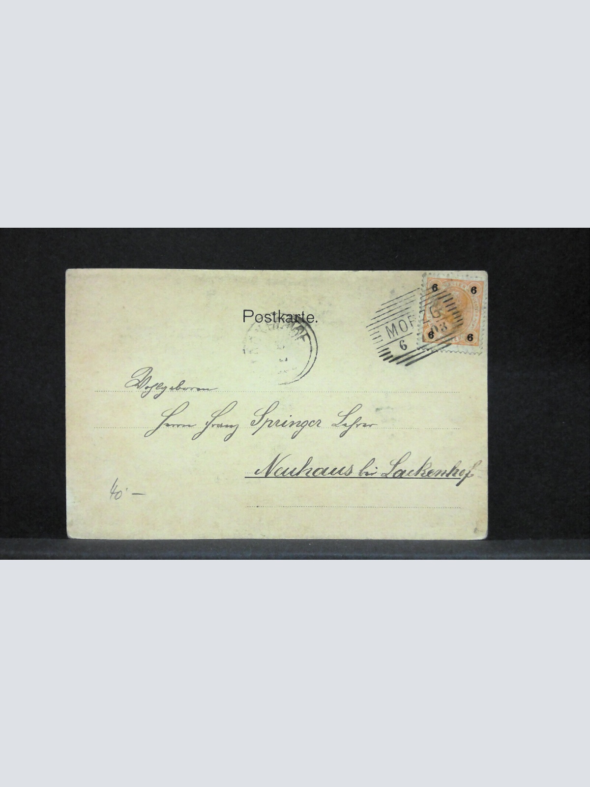 Gruss aus Salzburg Tannenzweige Salzach JW5751