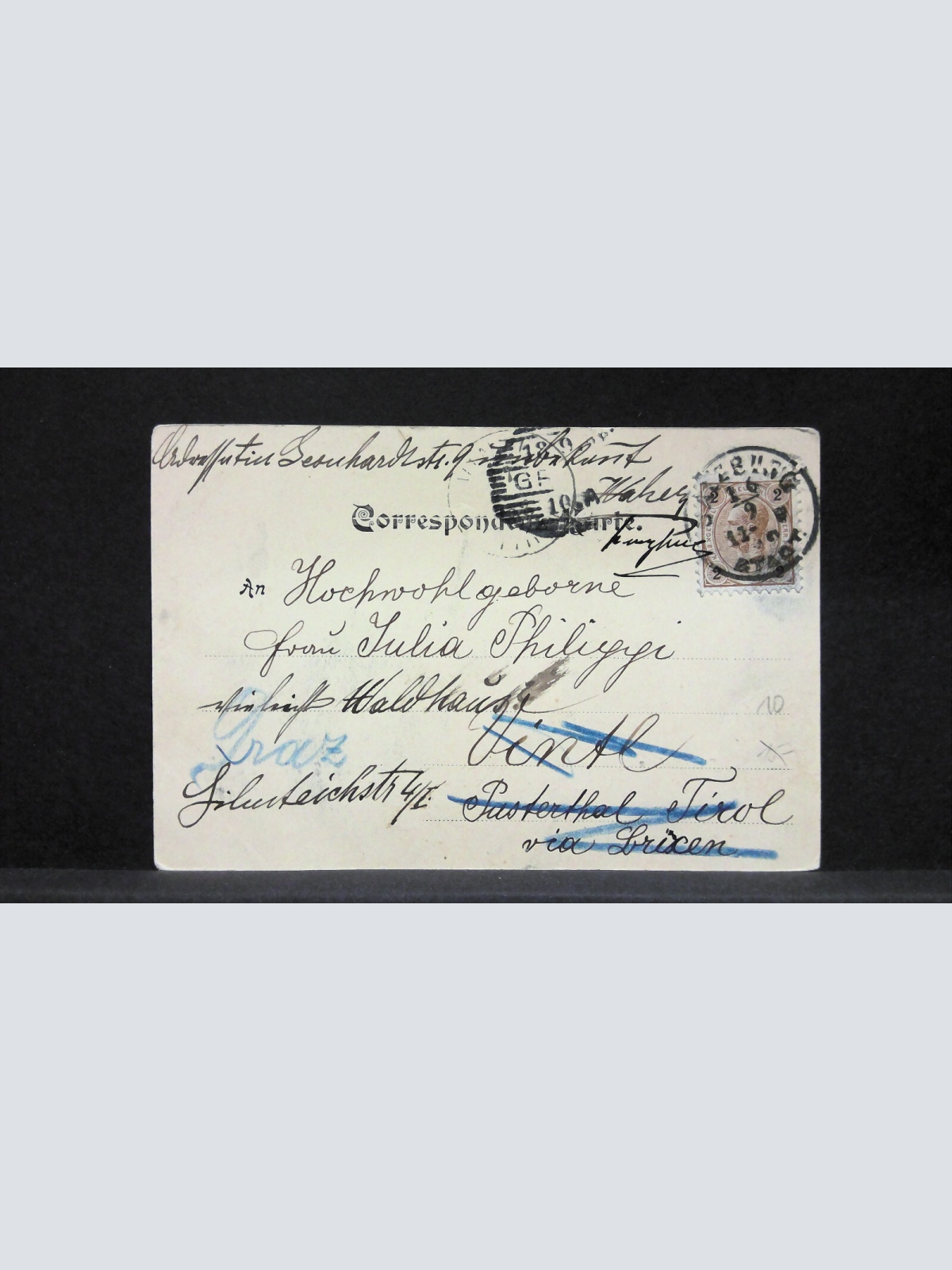 Gruss aus Salzburg Staatsbrücke Hohensalzburg JW7439