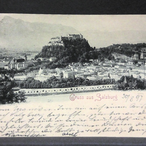 Gruss aus Salzburg  Schloss Hohensalzburg 1897 289131