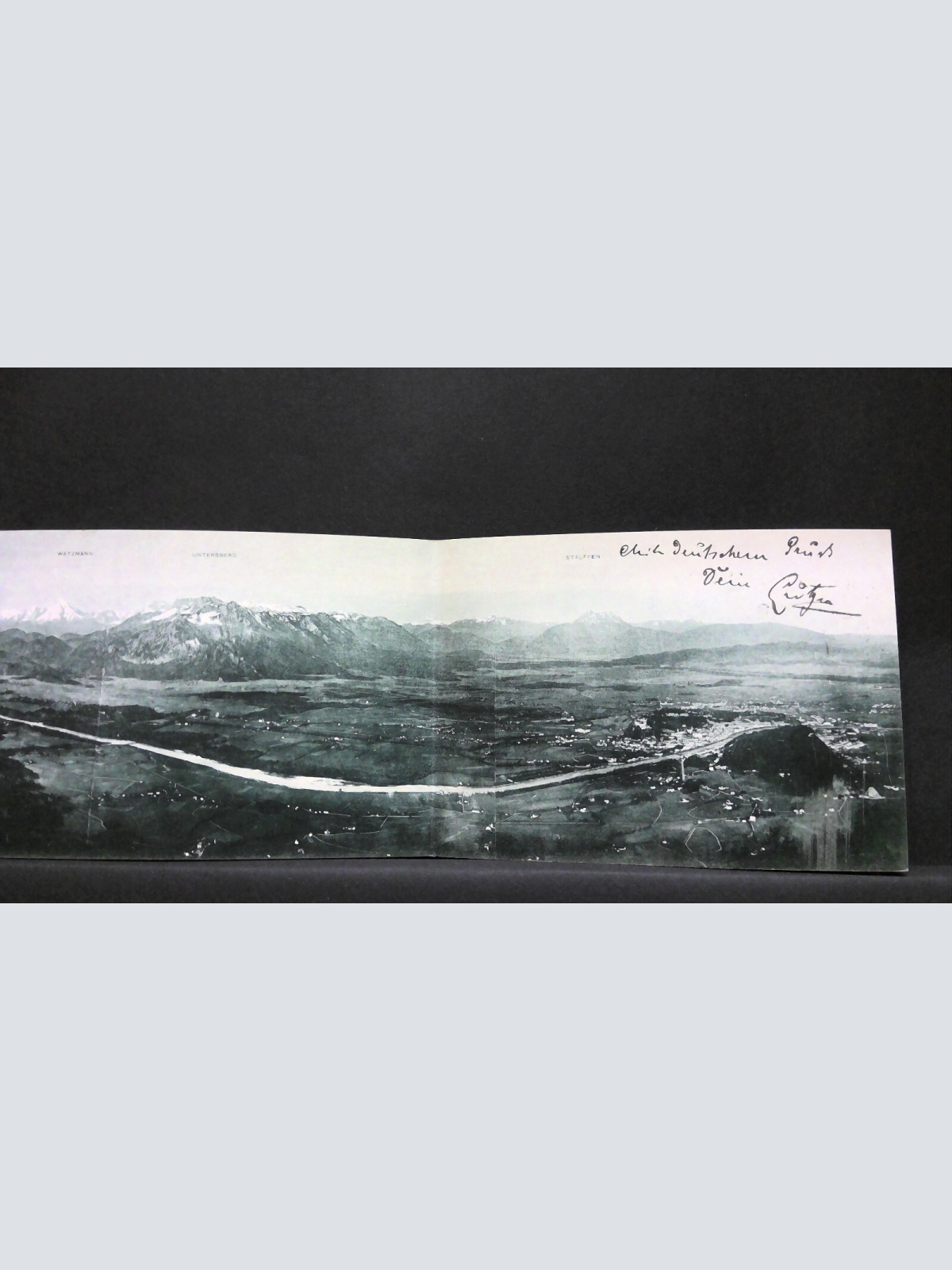 Panorama vom Gaisberg Stauffen Untersberg Hoher Göll Watzmann JW165838