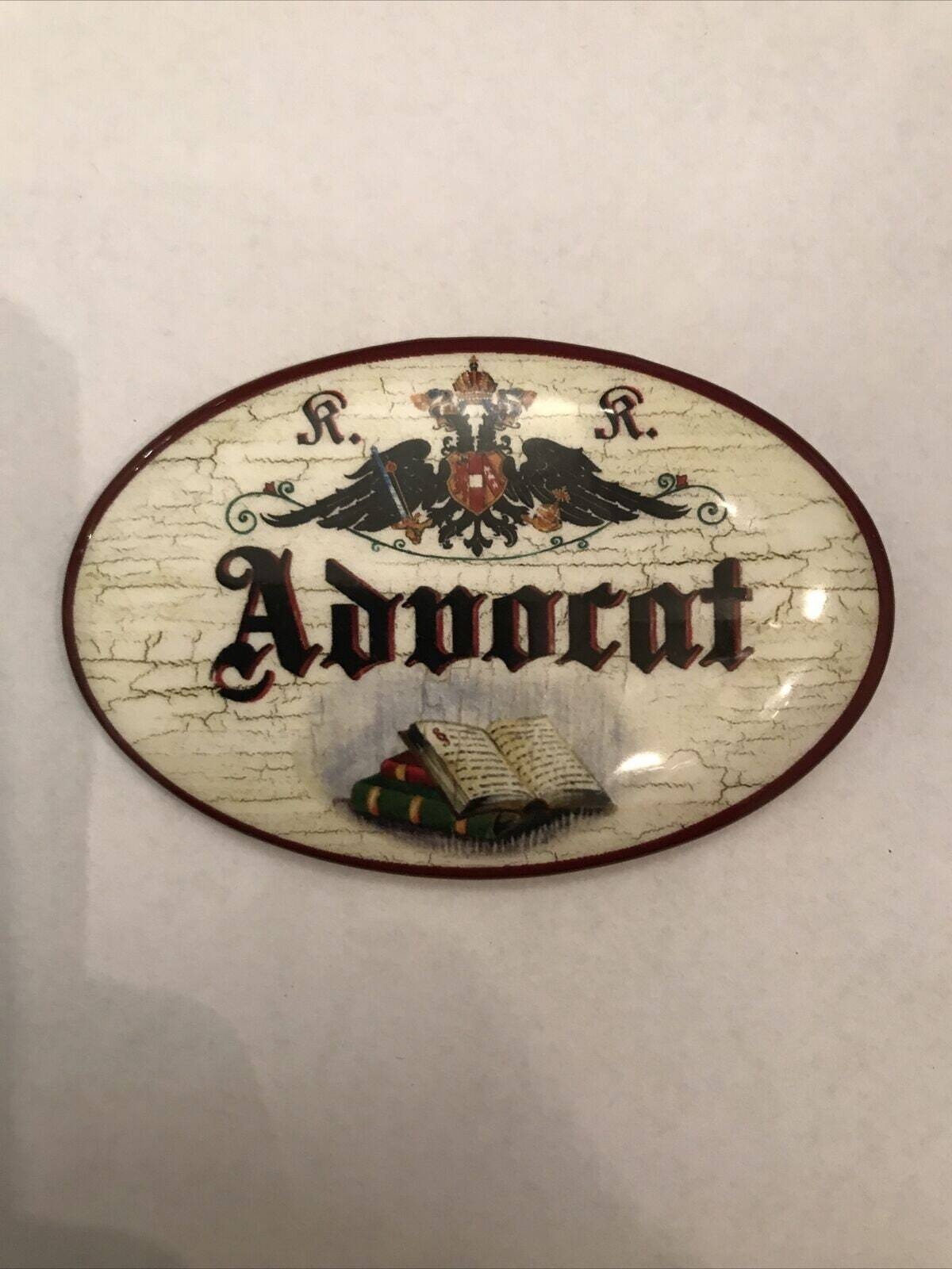 K&k nostalgie flaschenöffner magnetisch advocat 7x4,5cm