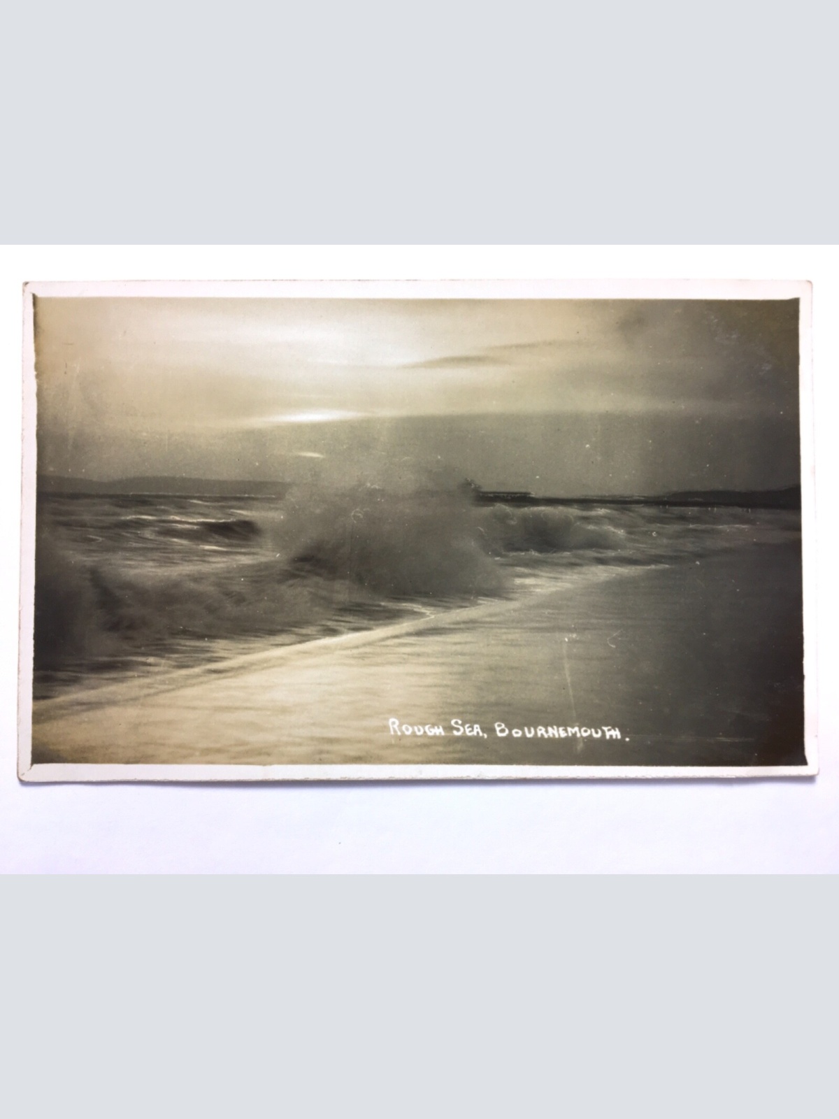 Bournemouth - Rough Sea - Stürmische See - Dorset - England 40231 TH