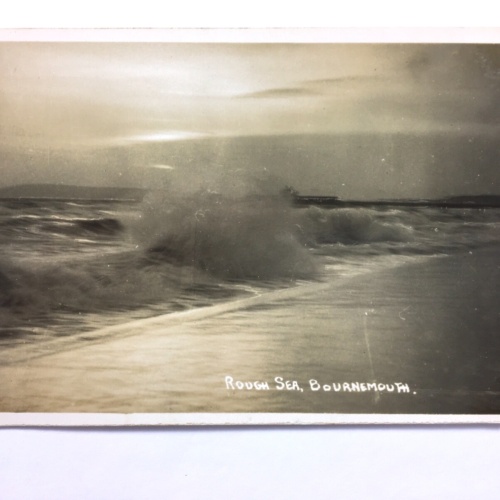 Bournemouth - Rough Sea - Stürmische See - Dorset - England 40231 TH