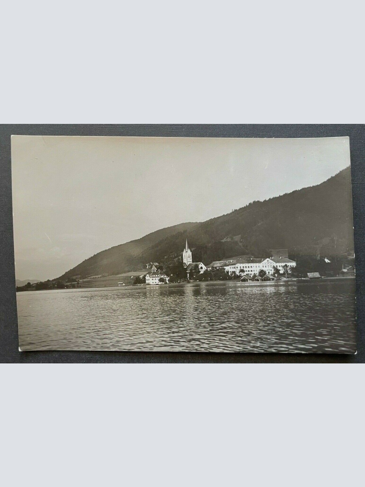 Ossiach Ort Kirche See Berg Feldkirchen Kärnten Österreich 402383 TH