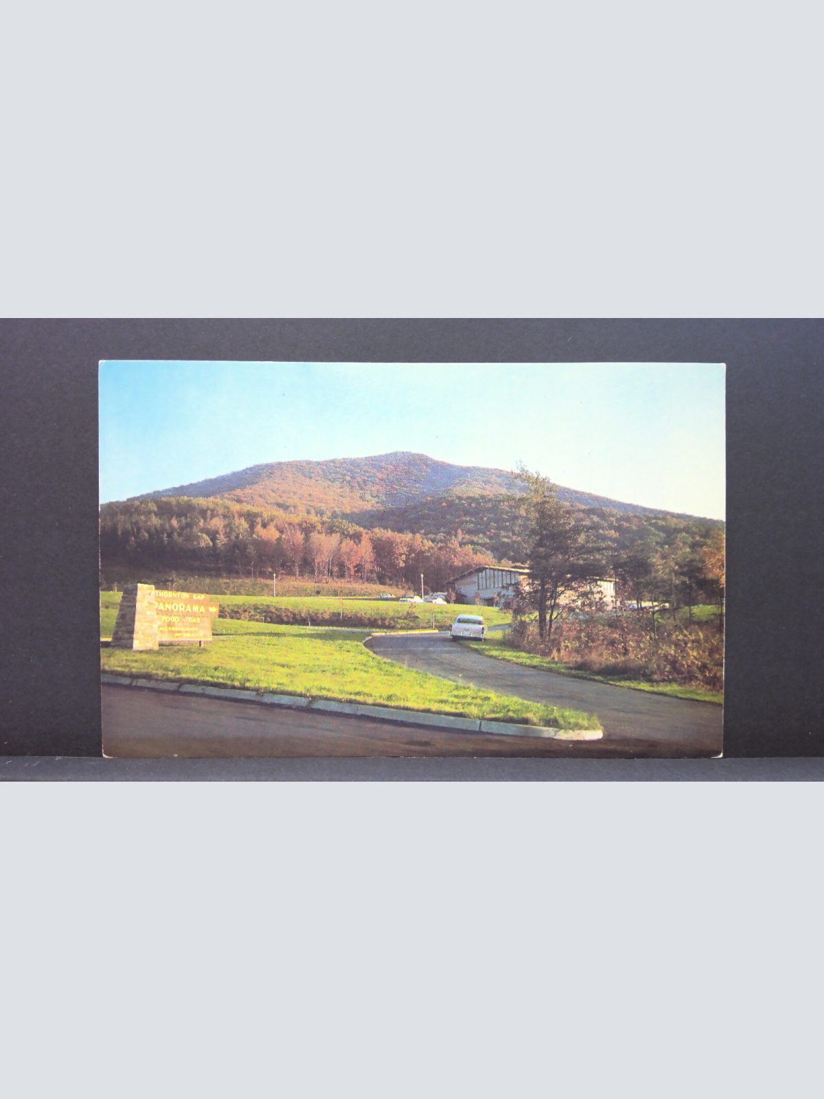 Shenandoah National Park Virginia USA Route 211 with Marys Rock JW 650469 C