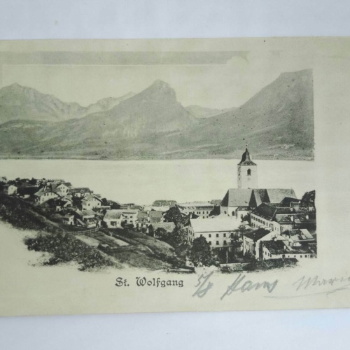 St. Wolfgang Wolfgangsee Kunstdruck 60052