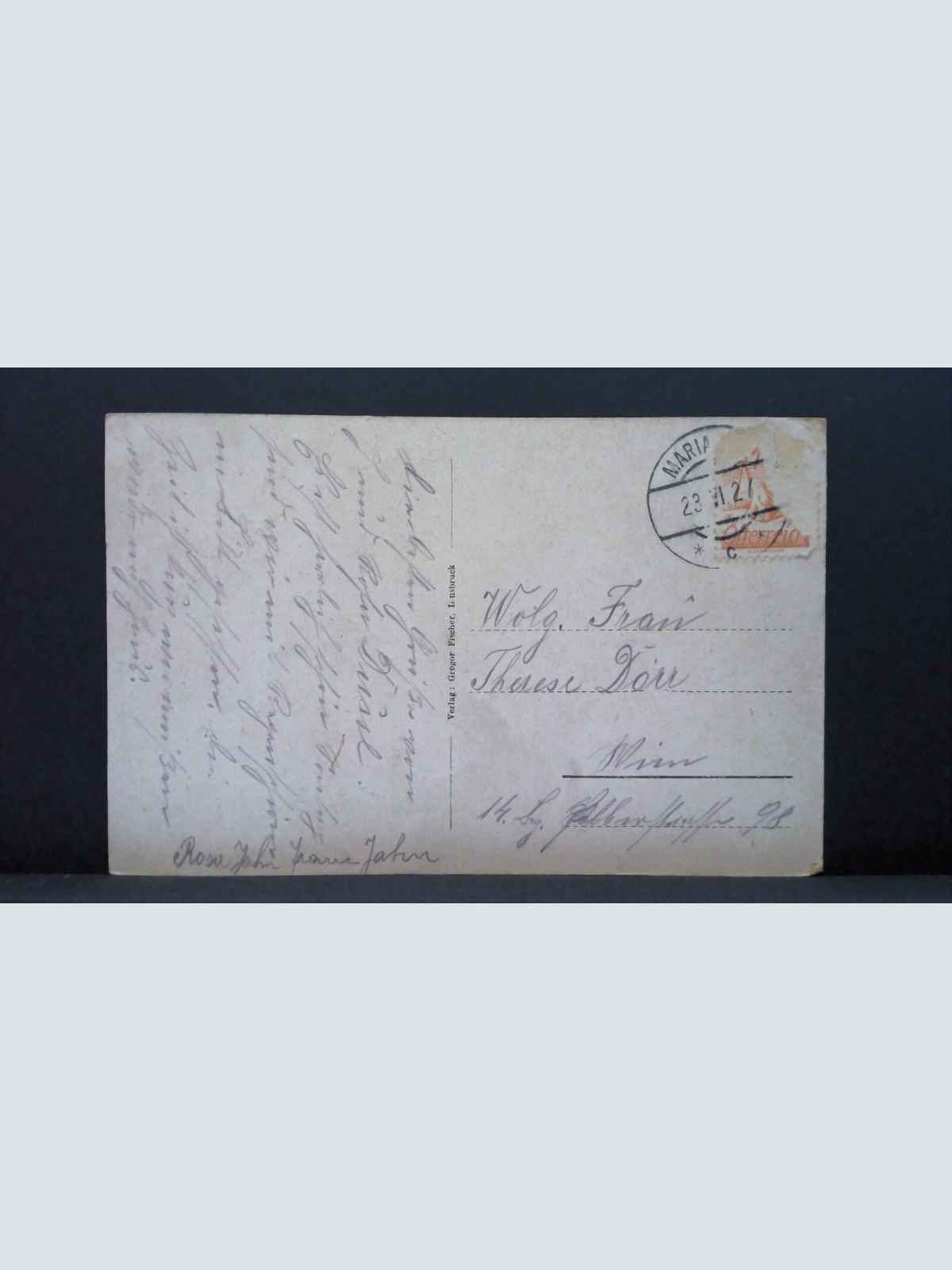 Maria Zell Steiermark Oetscher Gemeindealpe JW 650478 C