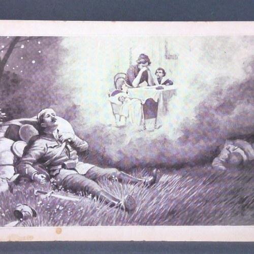 Soldatentraum Mein Blut färbt rot den Sand Sterbe für mein Vaterland JW 650454 C