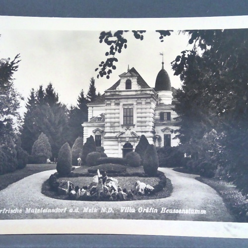 Matzleinsdorf an der Melk Niederösterreich Villa gräfin Heussenstamm JW 650258 C