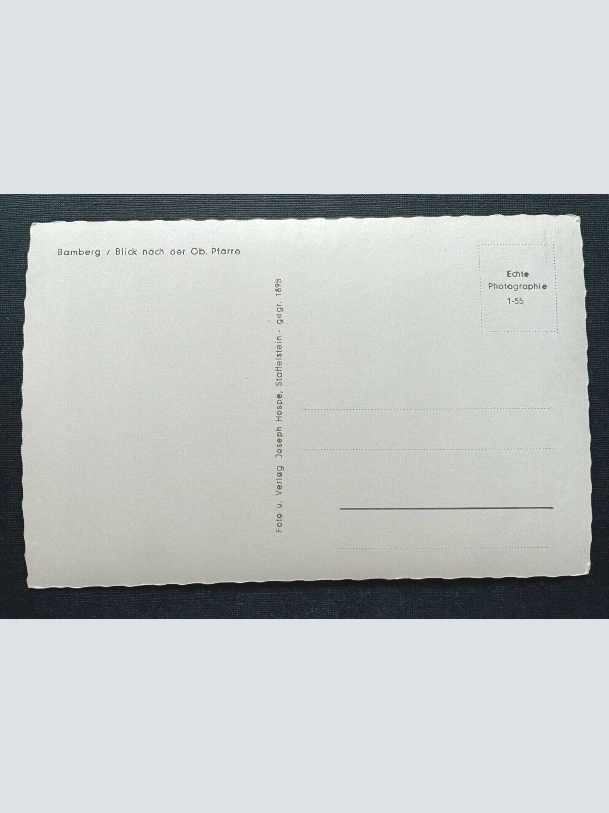 Bamberg Block n.d. Ob.Pfarre Kirche Stadt Statue Bayern Deutschland 401021 A