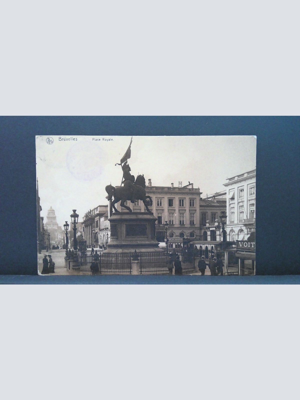 Bruxelles Place Royale Reiterstandbild JW 650255 C