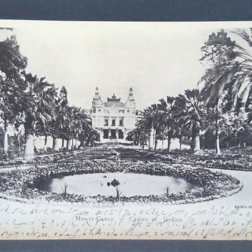 Monte Carlo Casino et Jardins JW 800095 C