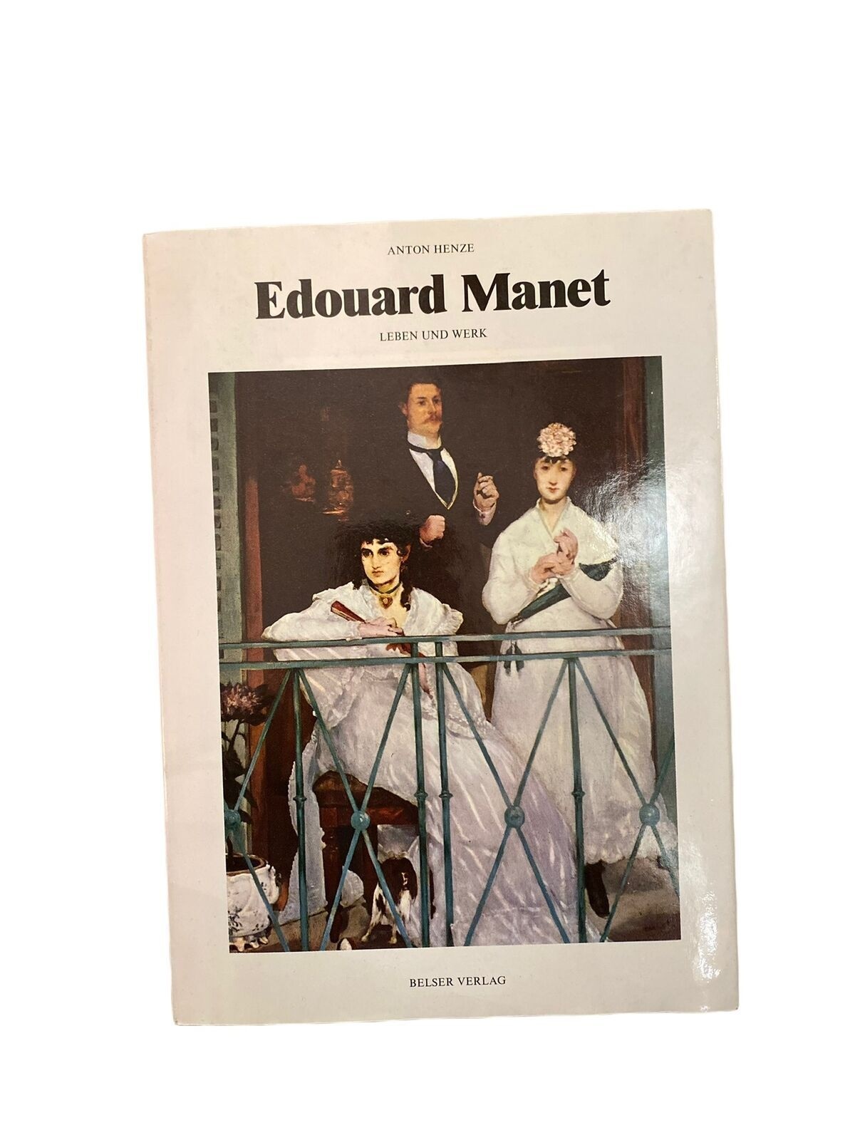 1835 Anton Henze EDOUARD MANET Leben u. Werk HC +Abb