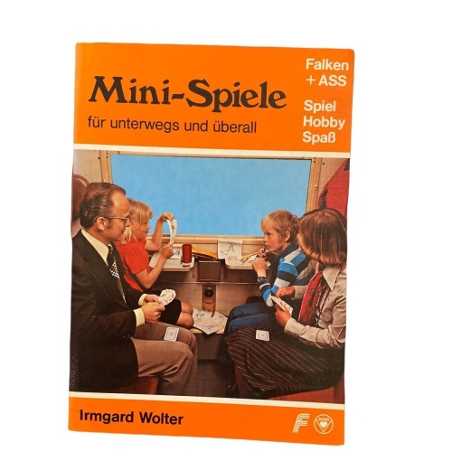 1941 Irmgard Wolter MINI-SPIELE für unterwegs u. überall +Abb