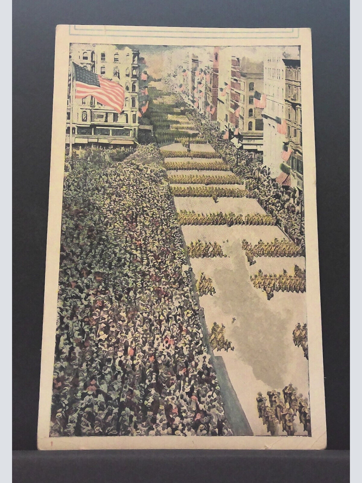 Militärparade USA Gemälde JW 650248 C