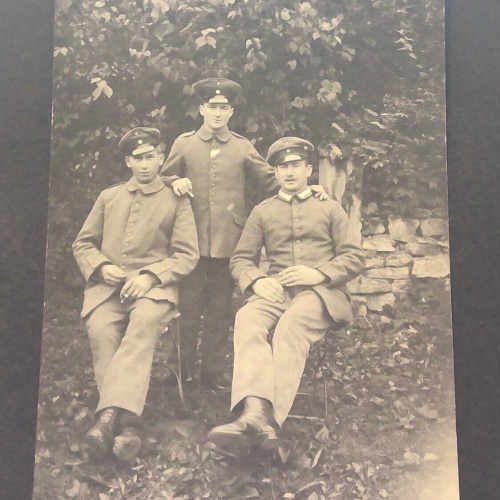 Deutsches Reich Gruppenfoto Soldaten JW 650254 C