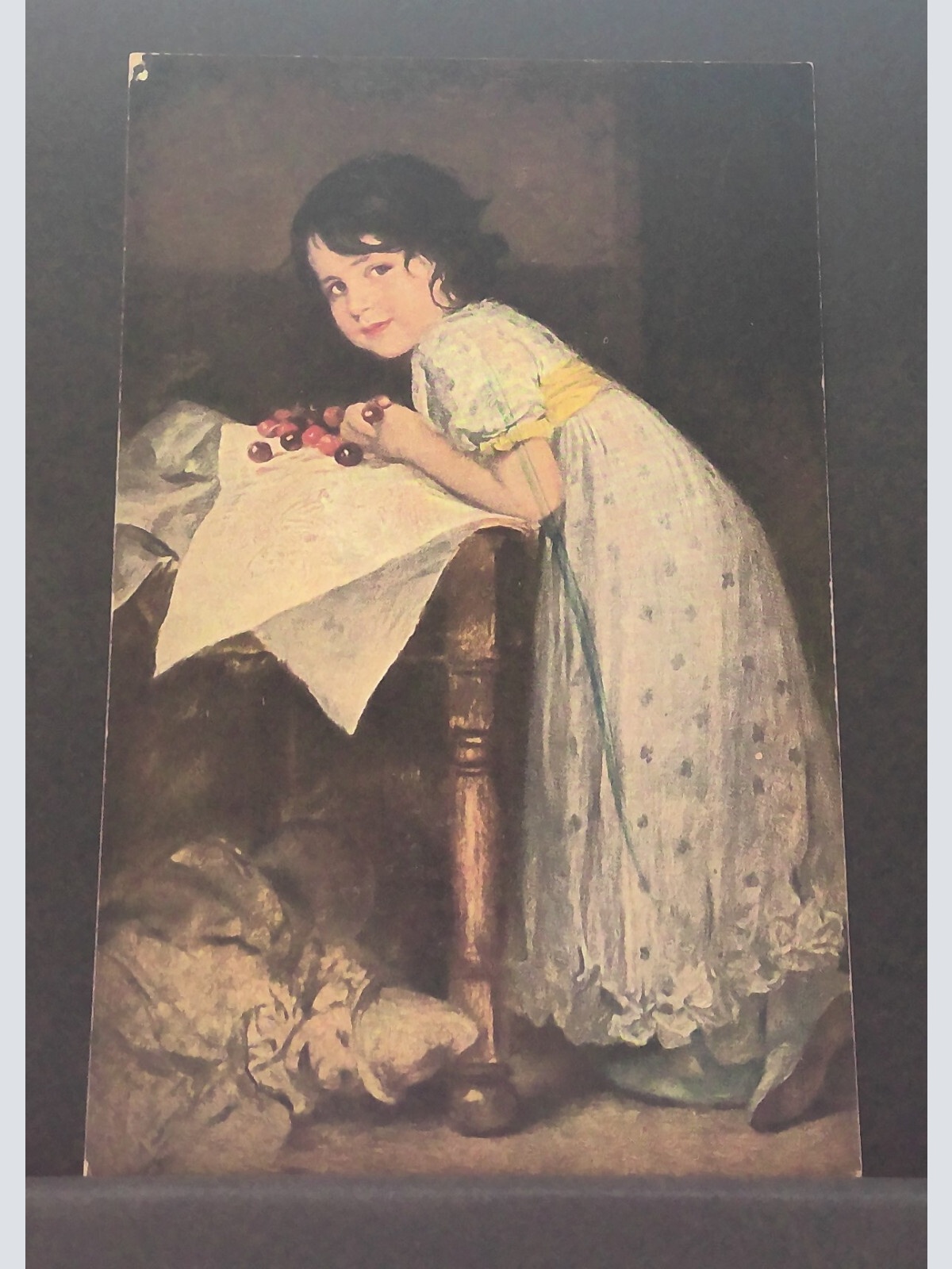 F A von Kaulbach Des Künstlers Tocher Kind Gemälde JW 650461 C