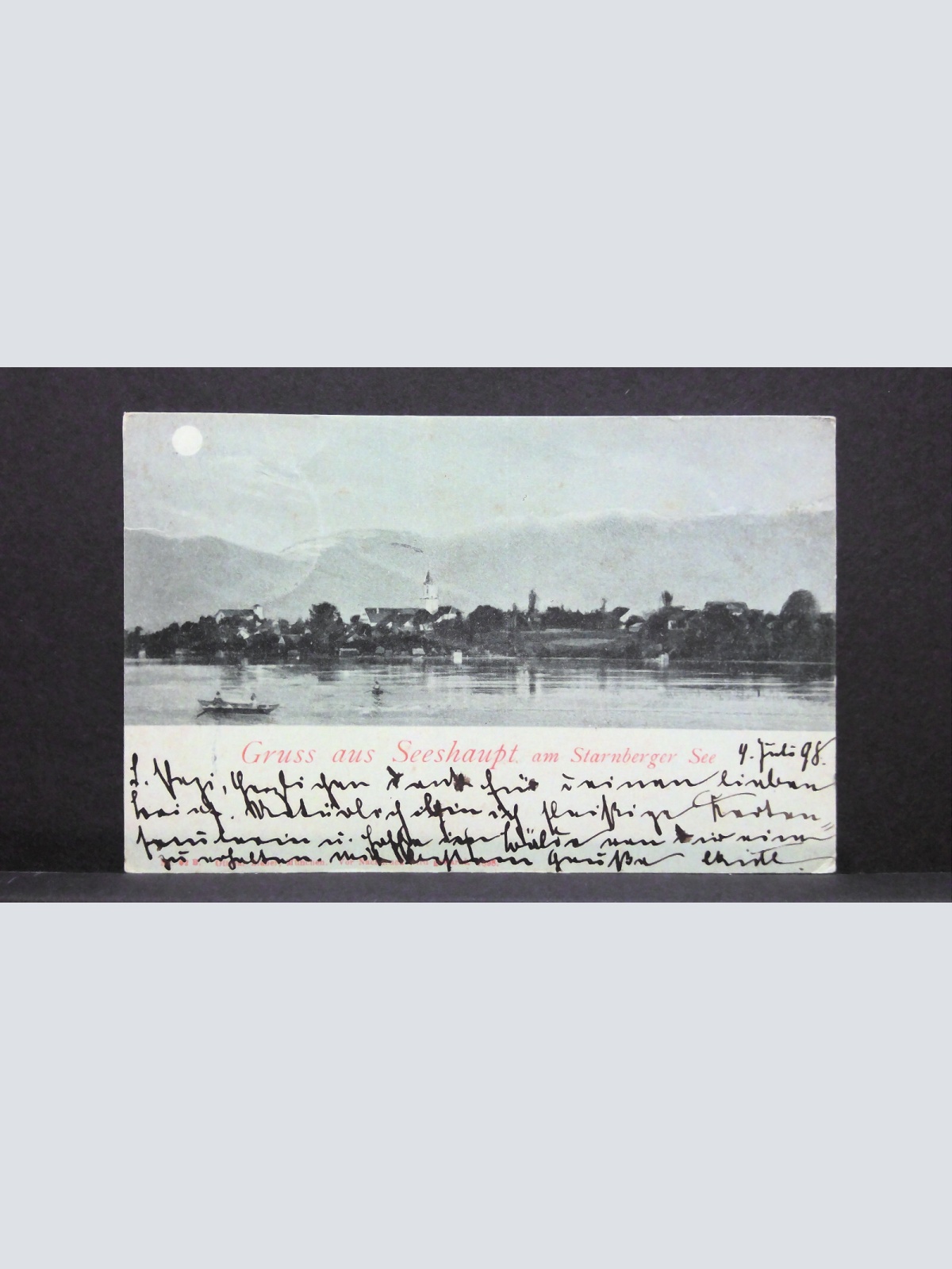 Seeshaupt am Starnberger See Bayern JW 500256 C