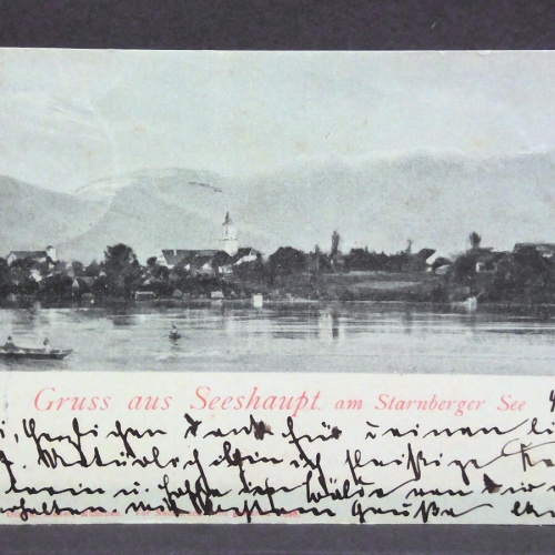 Seeshaupt am Starnberger See Bayern JW 500256 C