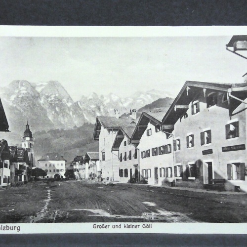 Kuchl Salzburg Großer und Kleiner Göll JW 00134 C